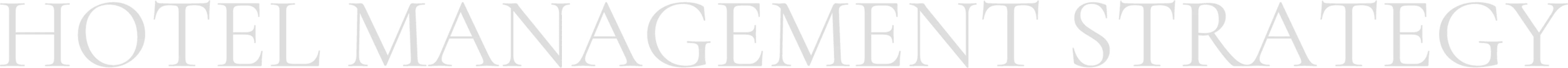 HOTEL MANAGEMENT STRATEGY
